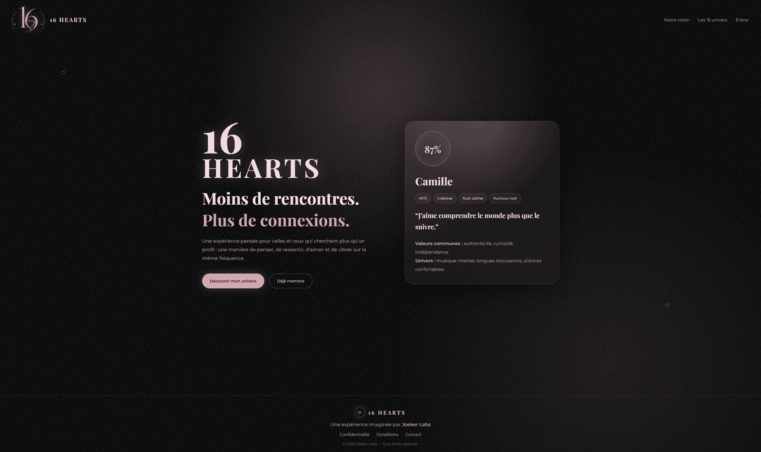 16 Hearts